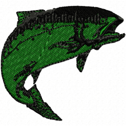 Fishes Embroidery Design 3 Fishes Embroidery Design 3
